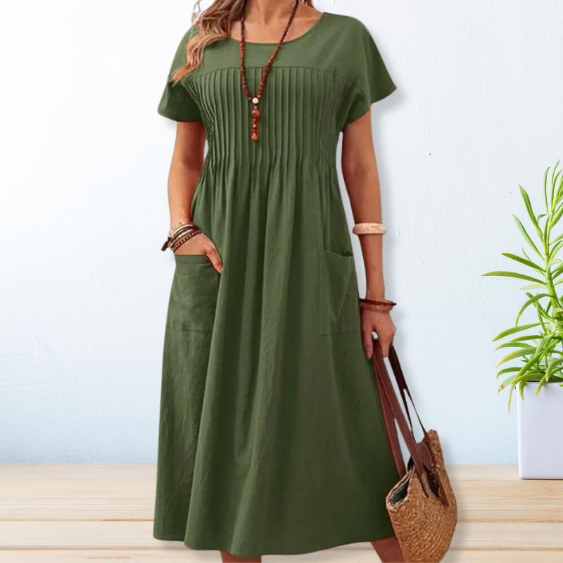 JO | Effortless elegance midi dress