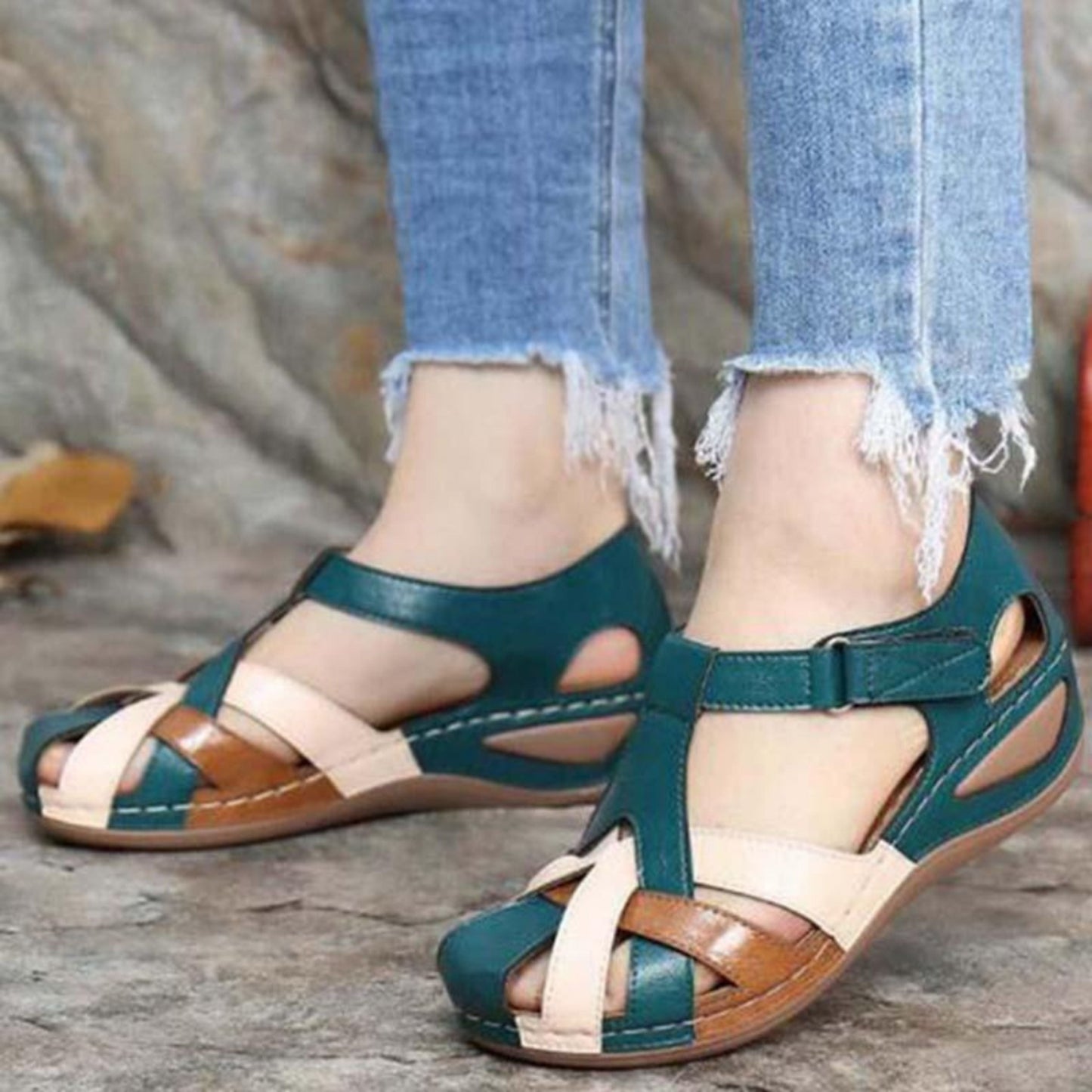 JO | | Sandals with wedge heel for women