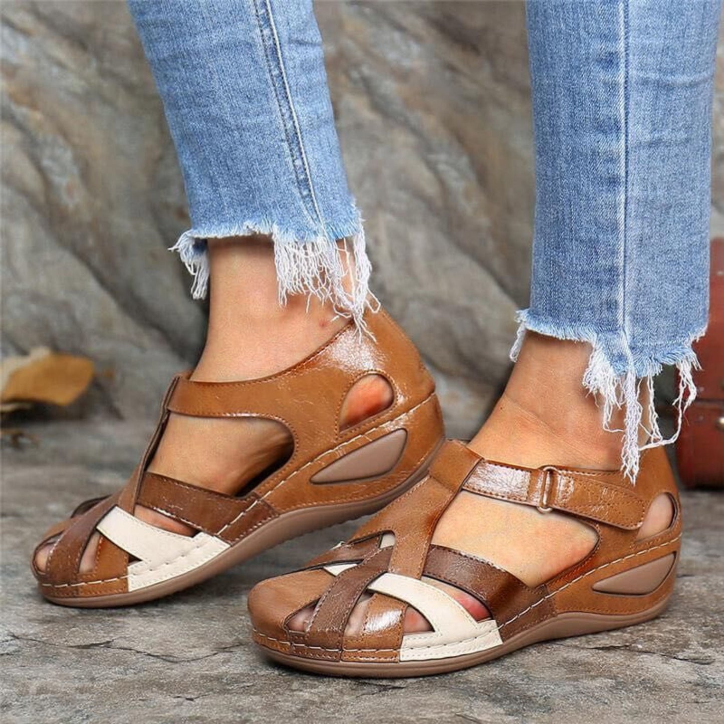 JO | | Sandals with wedge heel for women