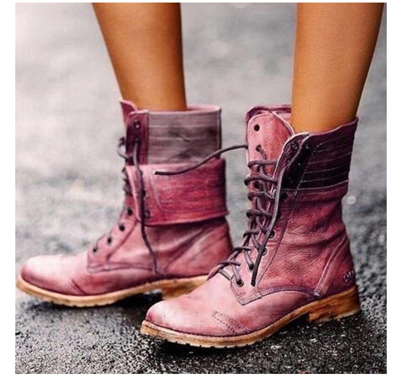 JO | Elegant boots with front lacing