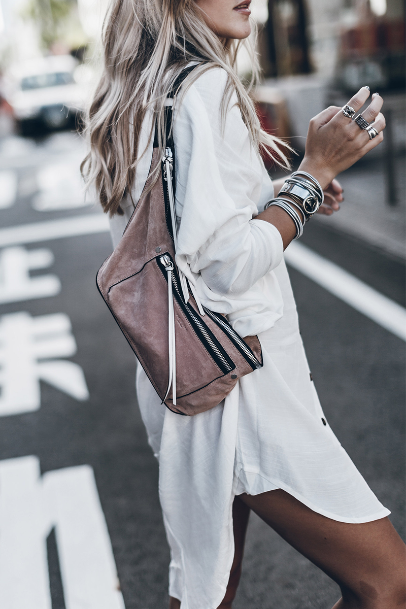 JO | Casual Street Solid Color Buckle Buttons Slit Swimsuits Cover Up