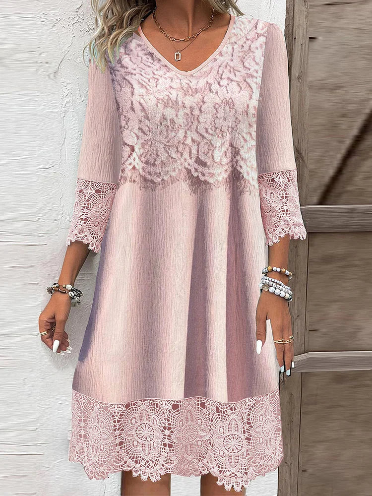 JO | Timeless lace midi dress