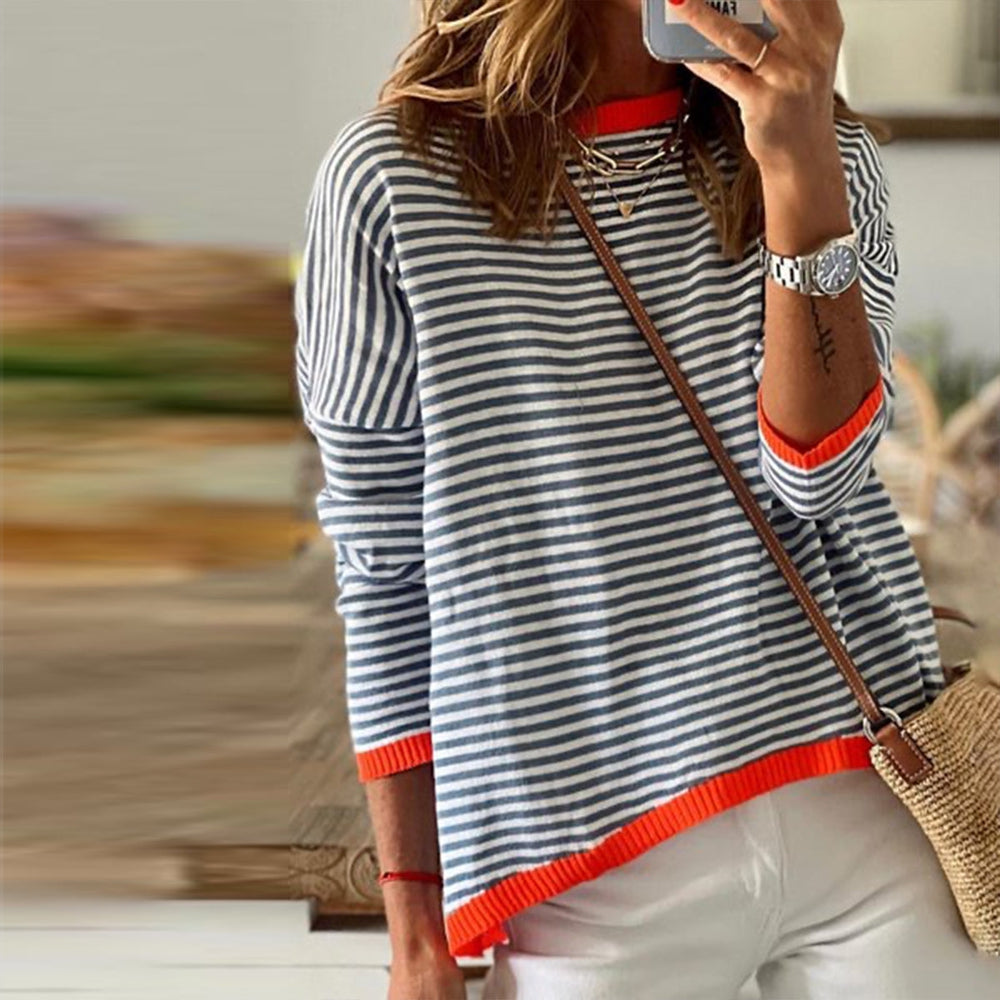 JO | Long-sleeved striped shirt