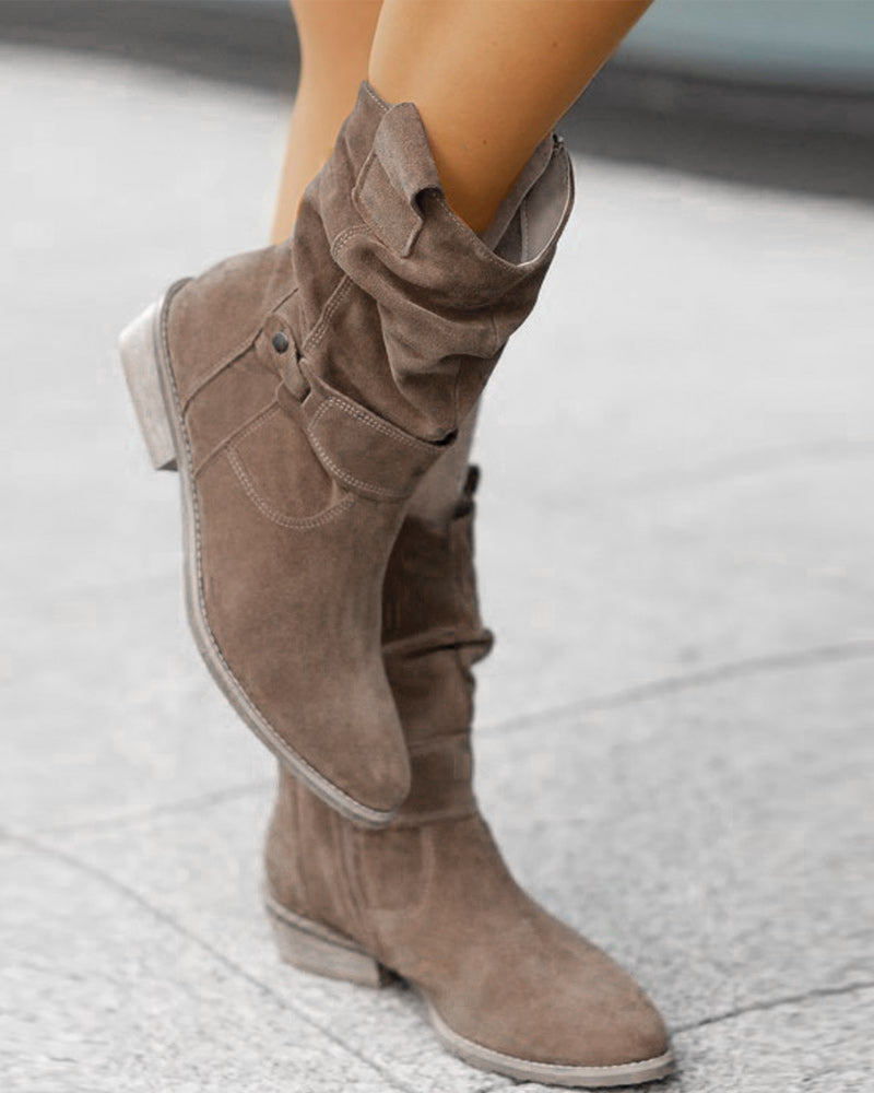 JO | Trendy boots with low heels