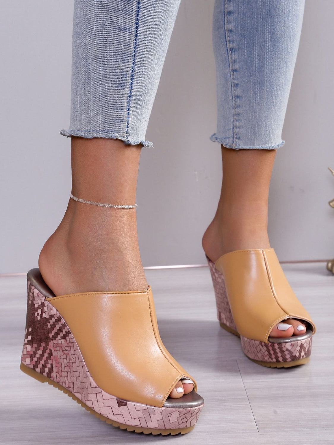 JO | High heel sandals in PU leather
