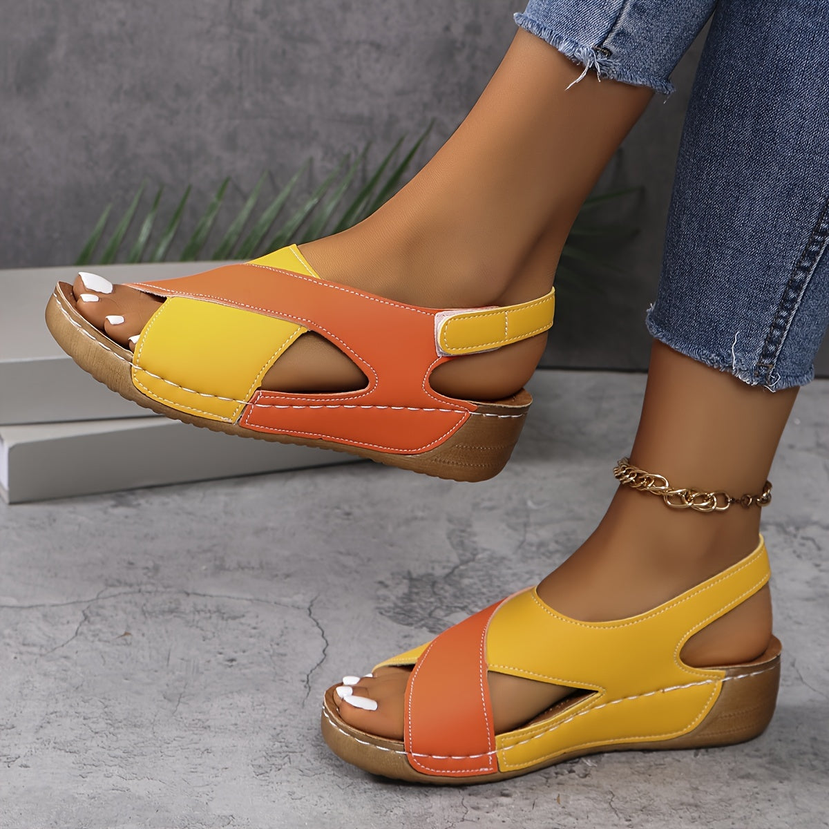 JO | | Orthopaedic sandals made from vegan leather