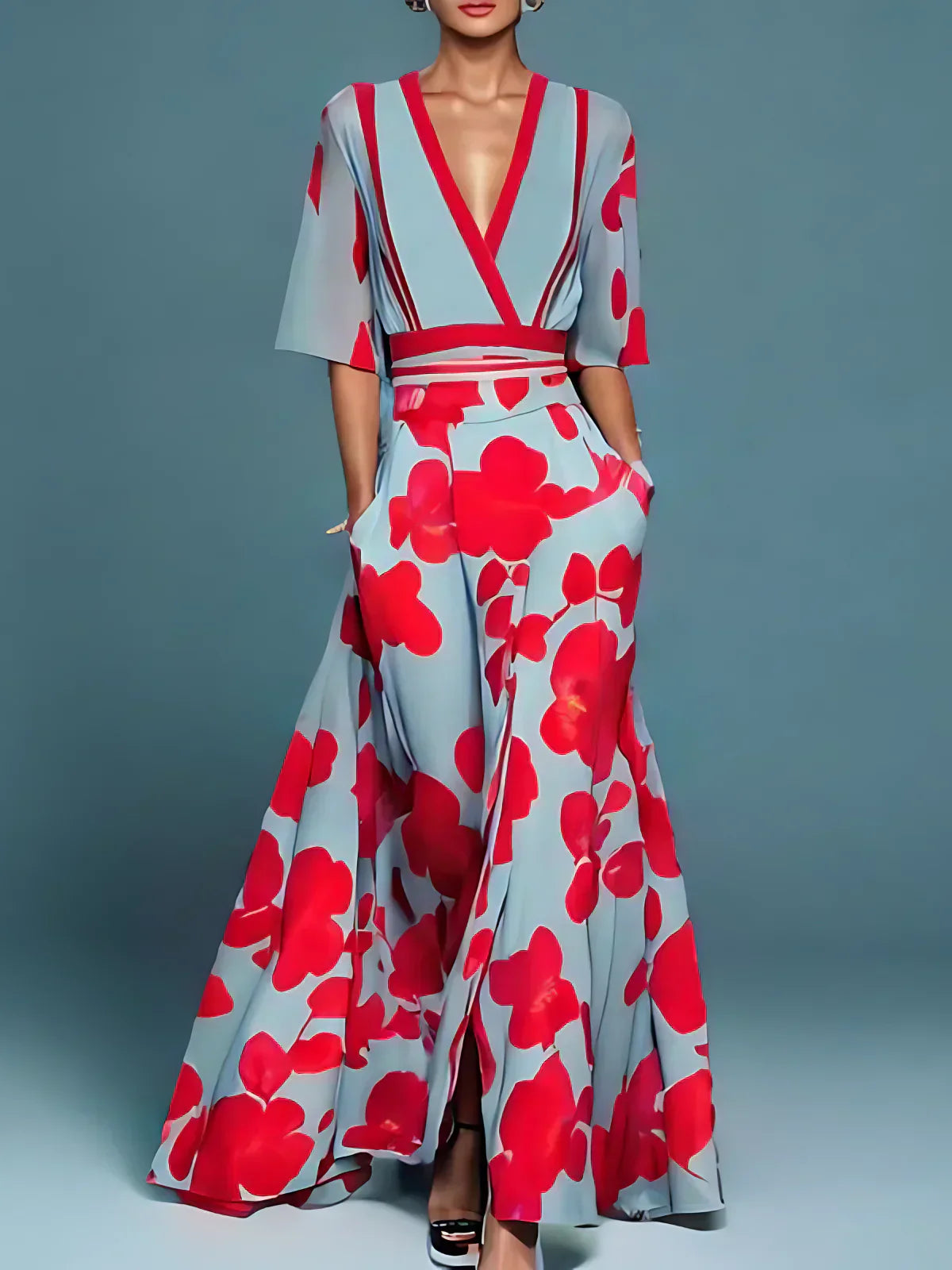 JO | Elegant floral dress for the wallet
