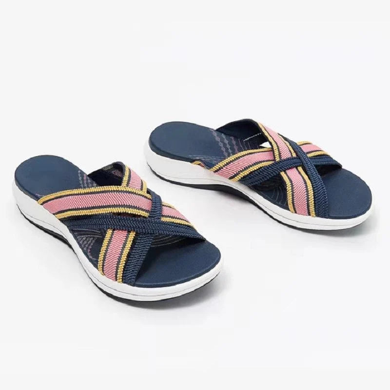 JO | | Women's platform sandals with elastic band
