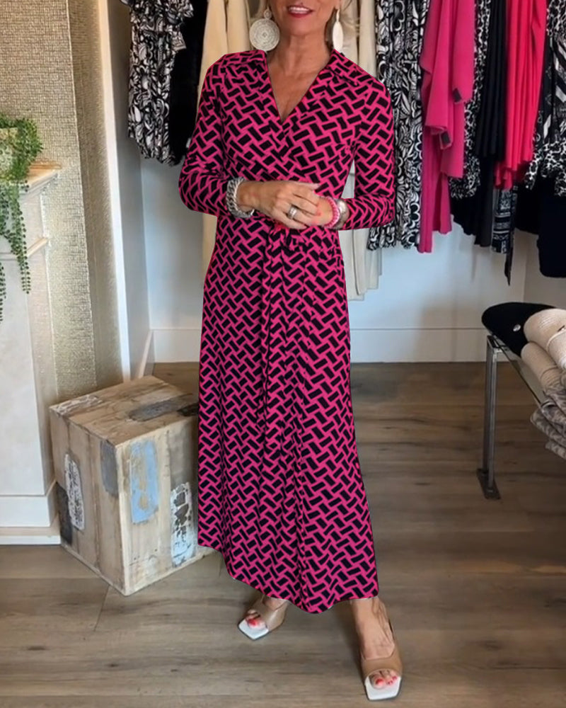 JO | Dresses with slimming features and prints