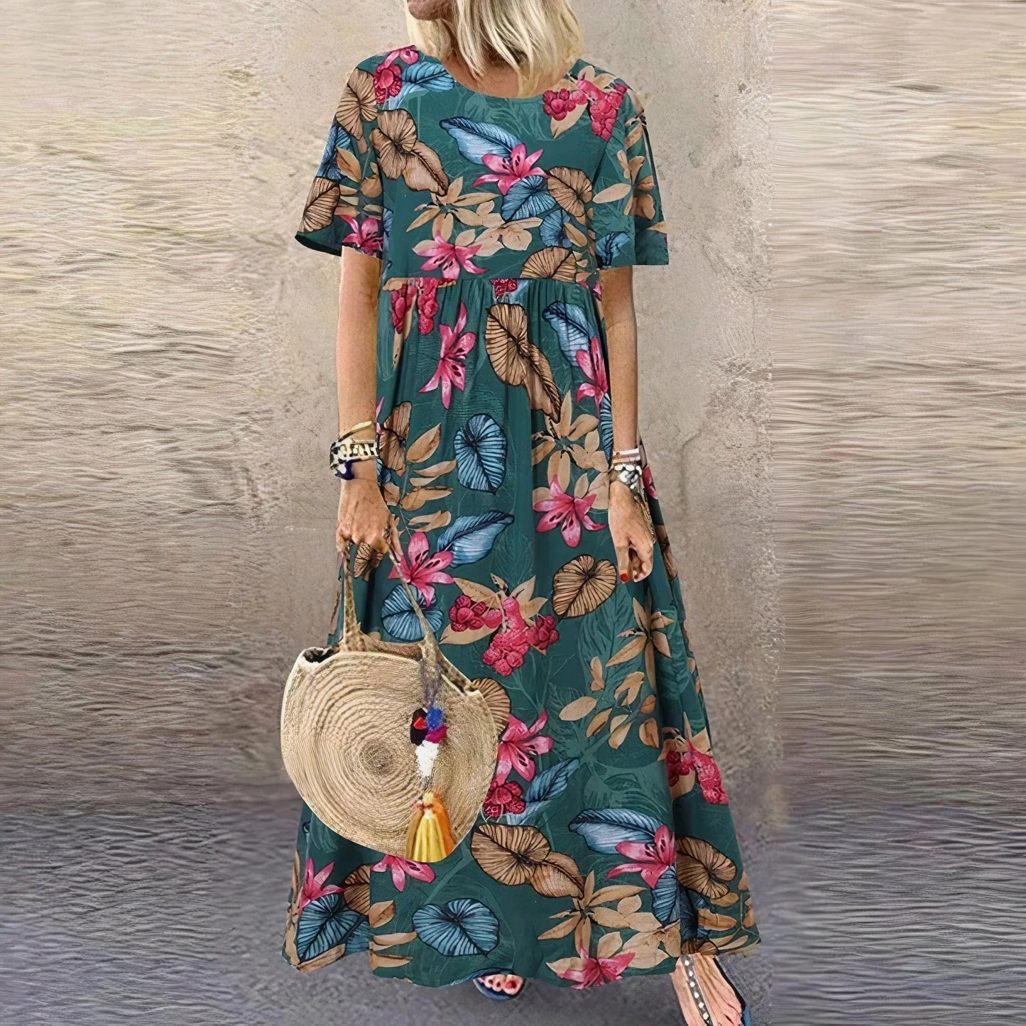 JO | Boho Breeze maxi dress with floral print