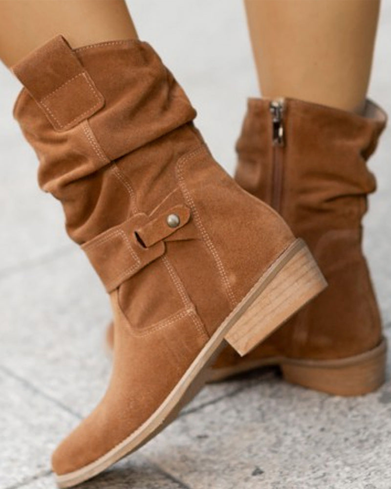 JO | Trendy boots with low heels