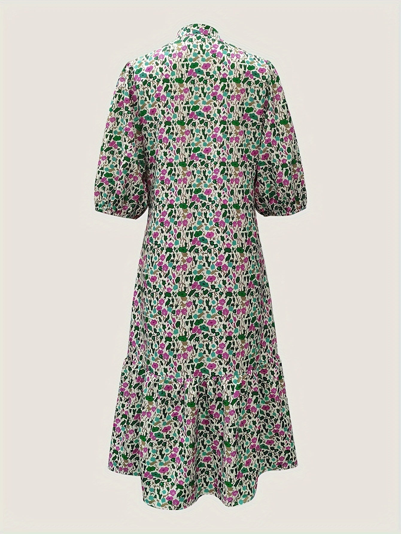 JO | elegant green midi dress for women