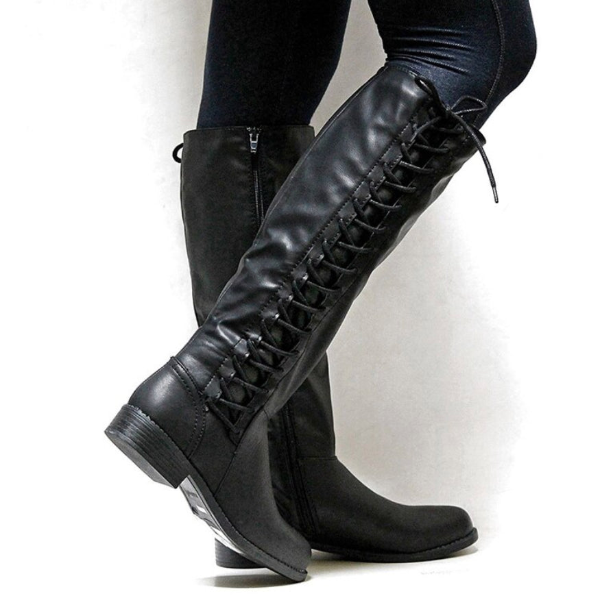 JO | Elegant lace-up boots