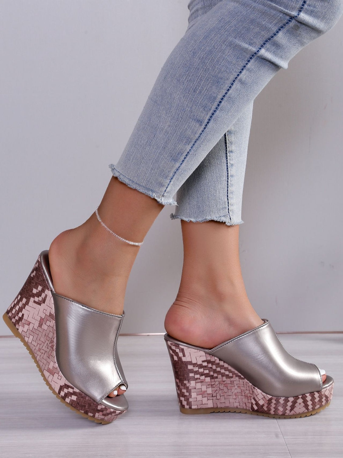 JO | High heel sandals in PU leather