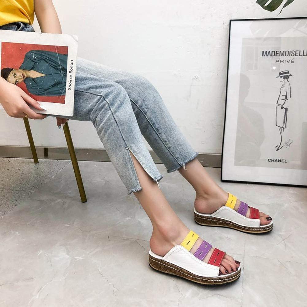 JO | | Comfortable tricolor support sandals for women