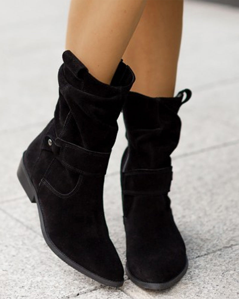 JO | Trendy boots with low heels