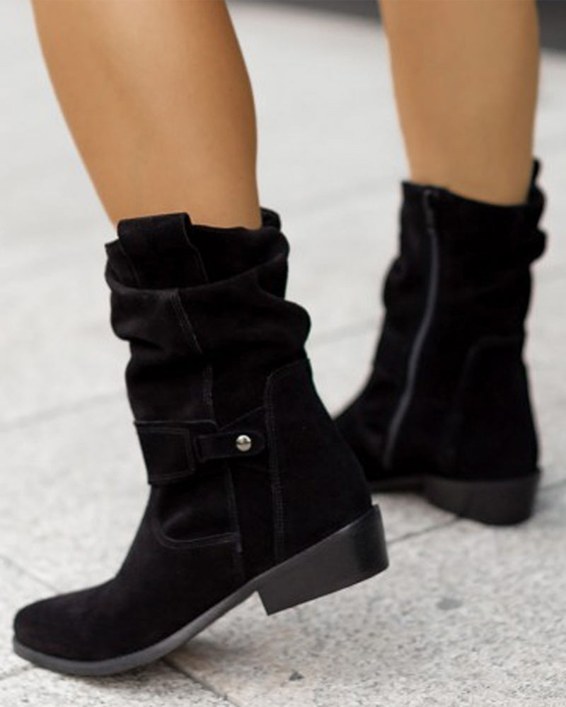 JO | Trendy boots with low heels