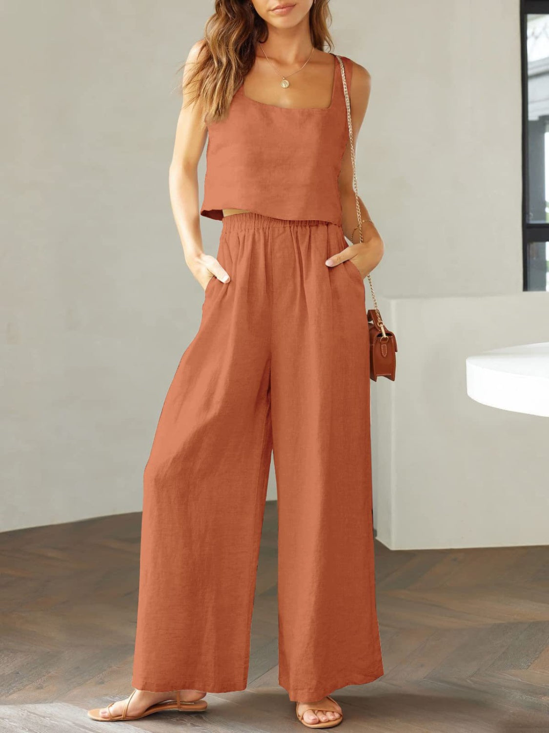 JO | Wide pantsuits