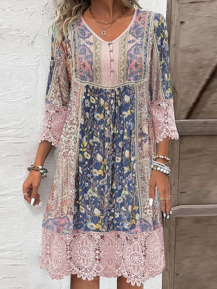 JO | Timeless lace midi dress