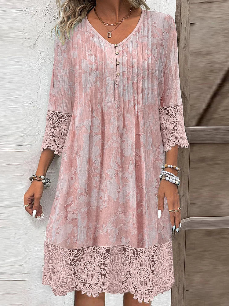 JO | Timeless lace midi dress