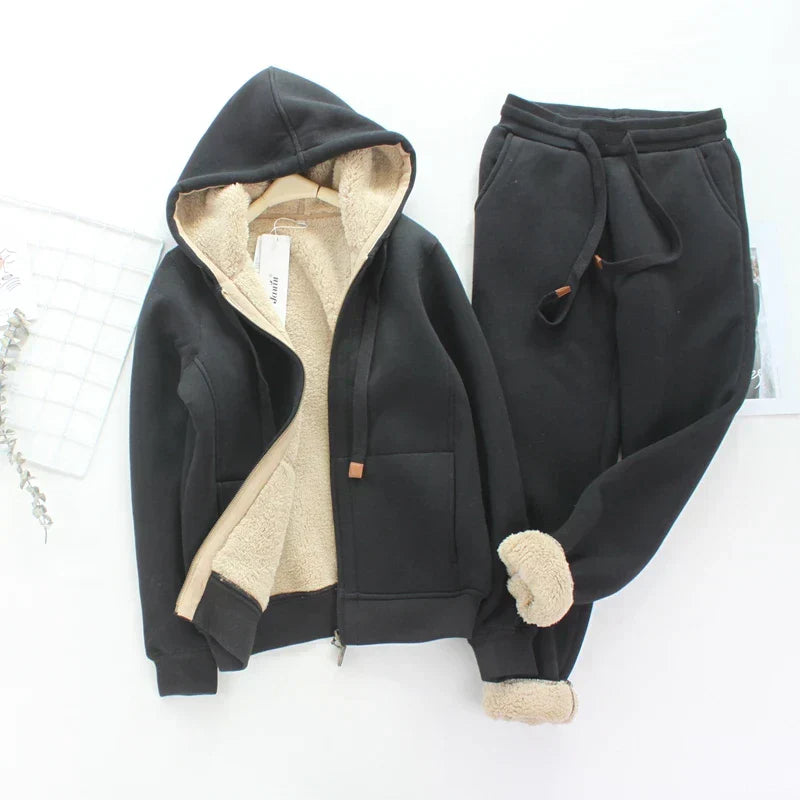 JO | Tailor-made and elegant set of winter jacket and trousers