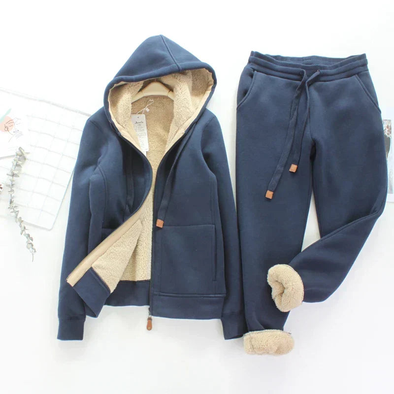 JO | Tailor-made and elegant set of winter jacket and trousers