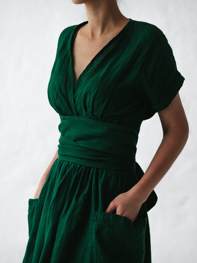 JO | elegant midi dress for women
