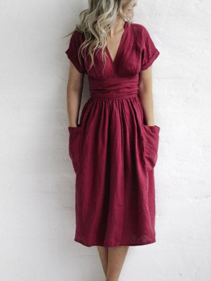 JO | elegant midi dress for women