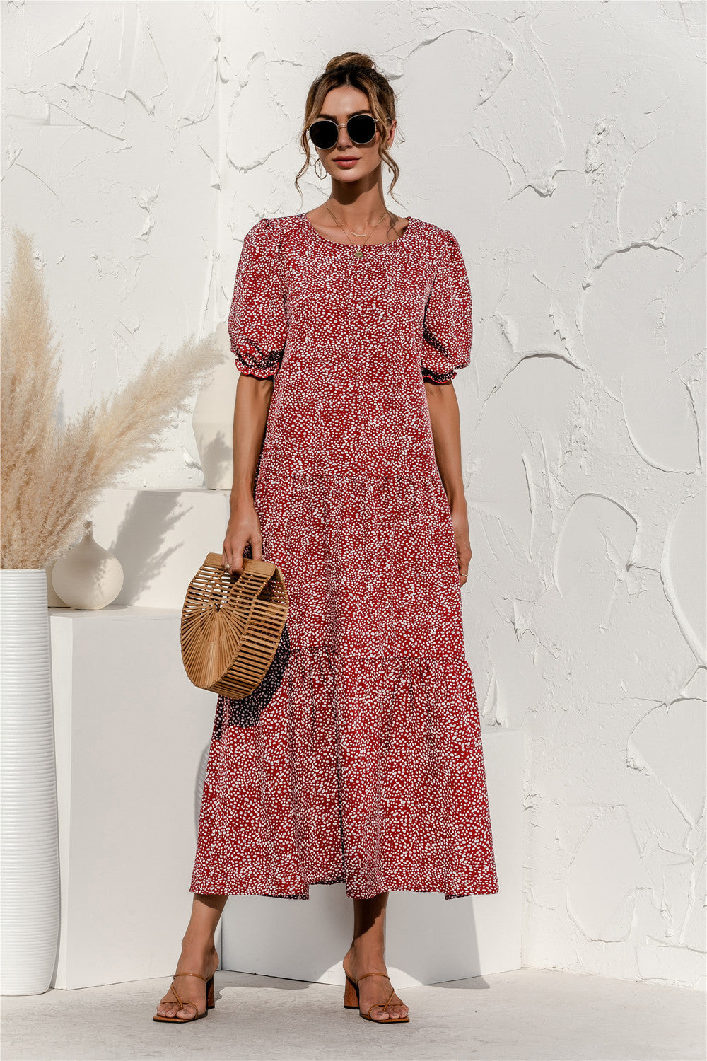 JO | Gingham midi dress for every day