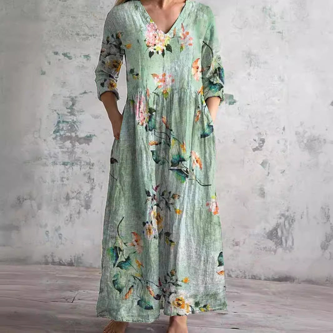 JO | Timeless floral maxi dress