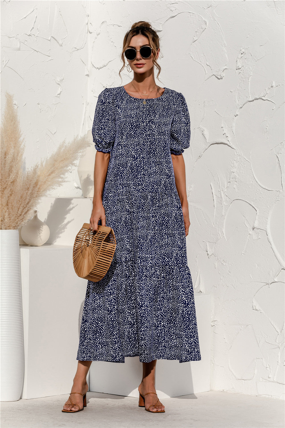 JO | Gingham midi dress for every day