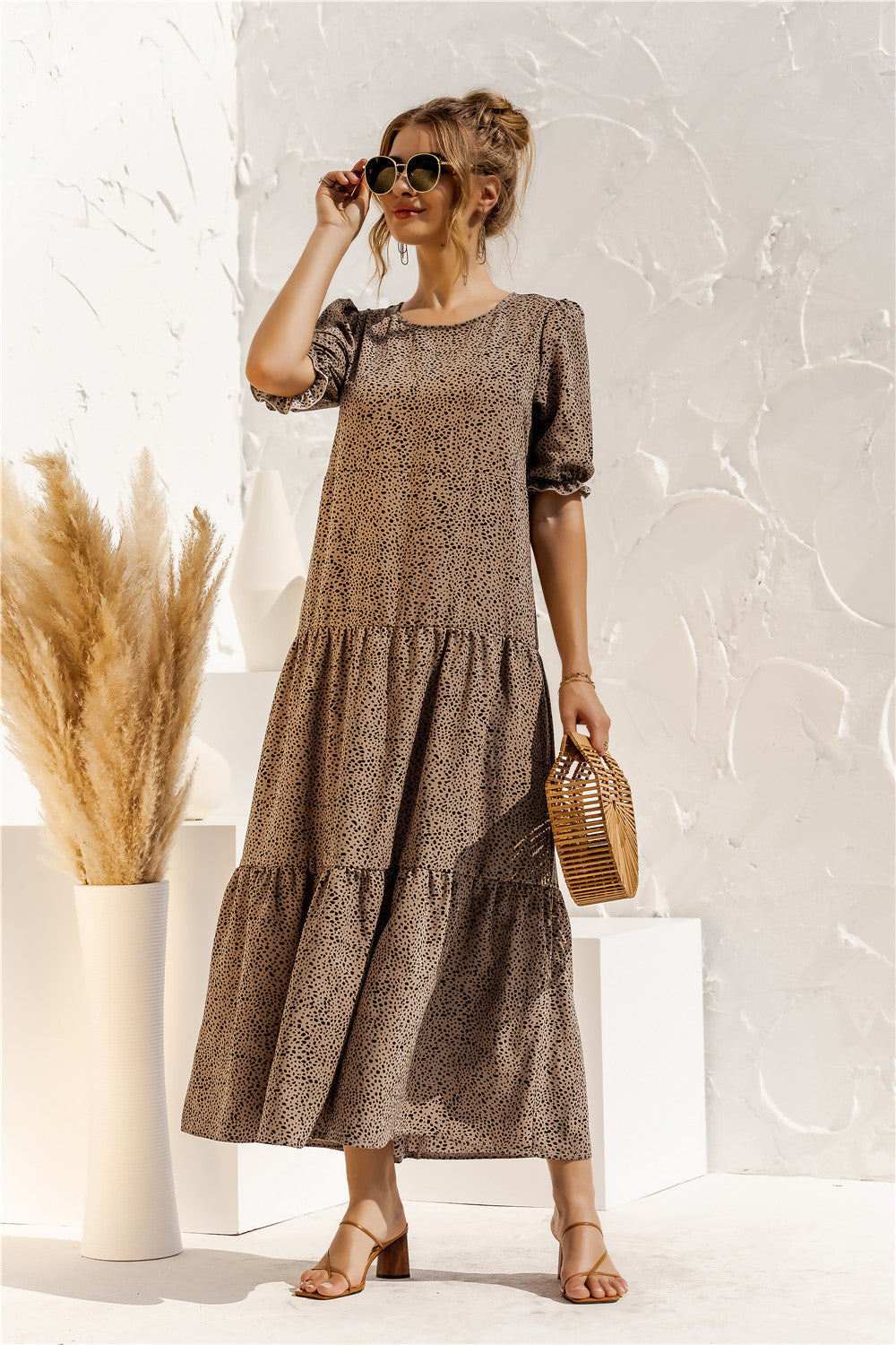 JO | Gingham midi dress for every day