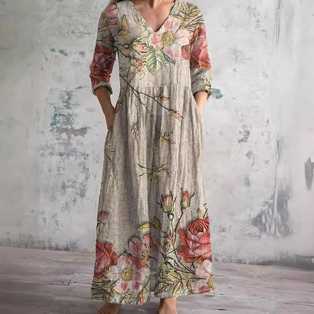 JO | Timeless floral maxi dress