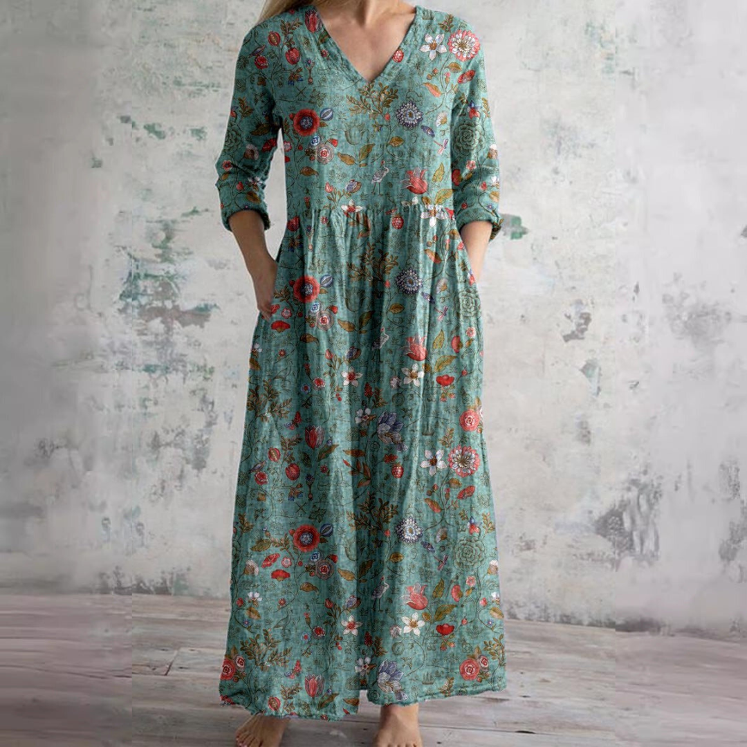 JO | Timeless floral maxi dress