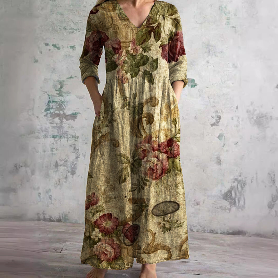 JO | Timeless floral maxi dress