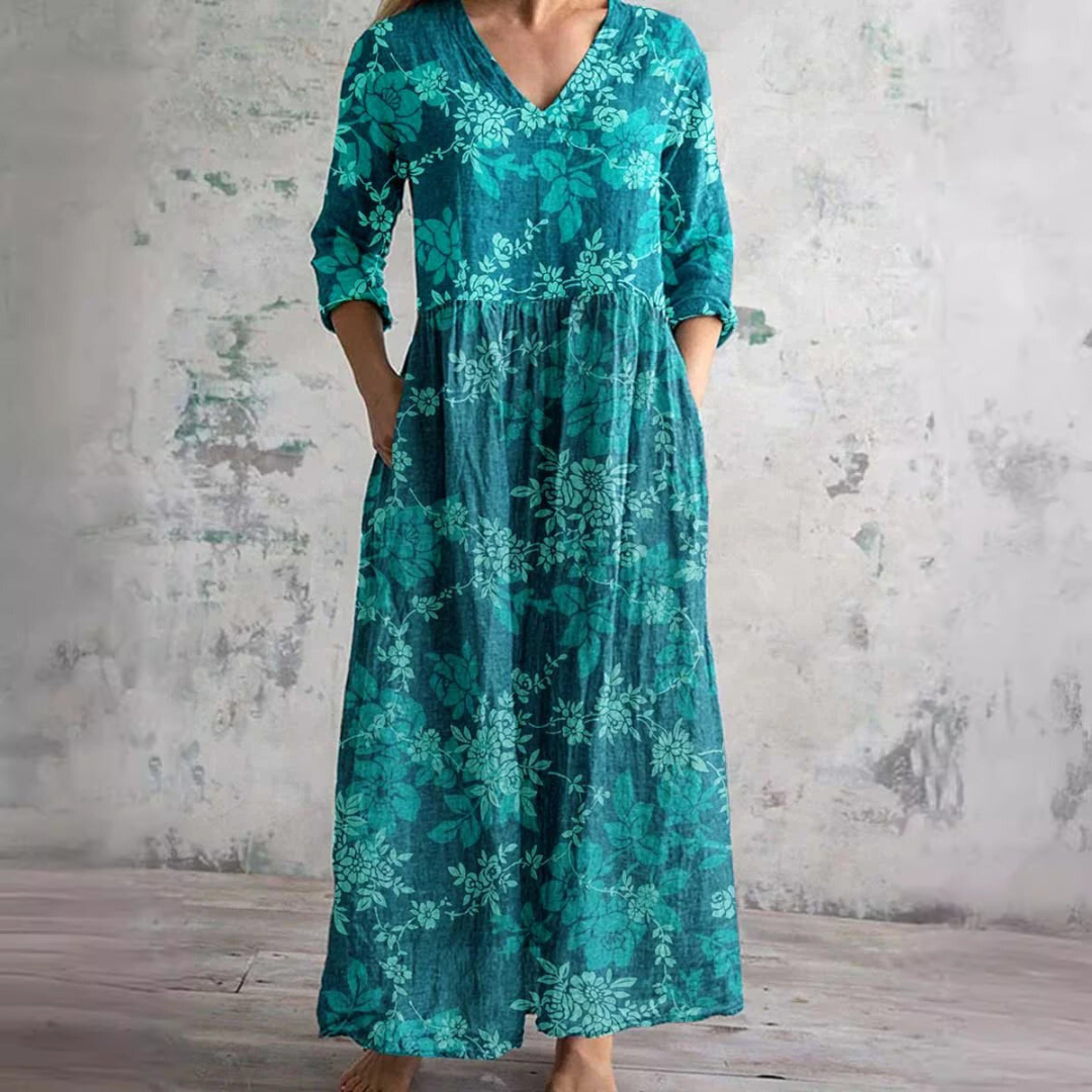 JO | Timeless floral maxi dress