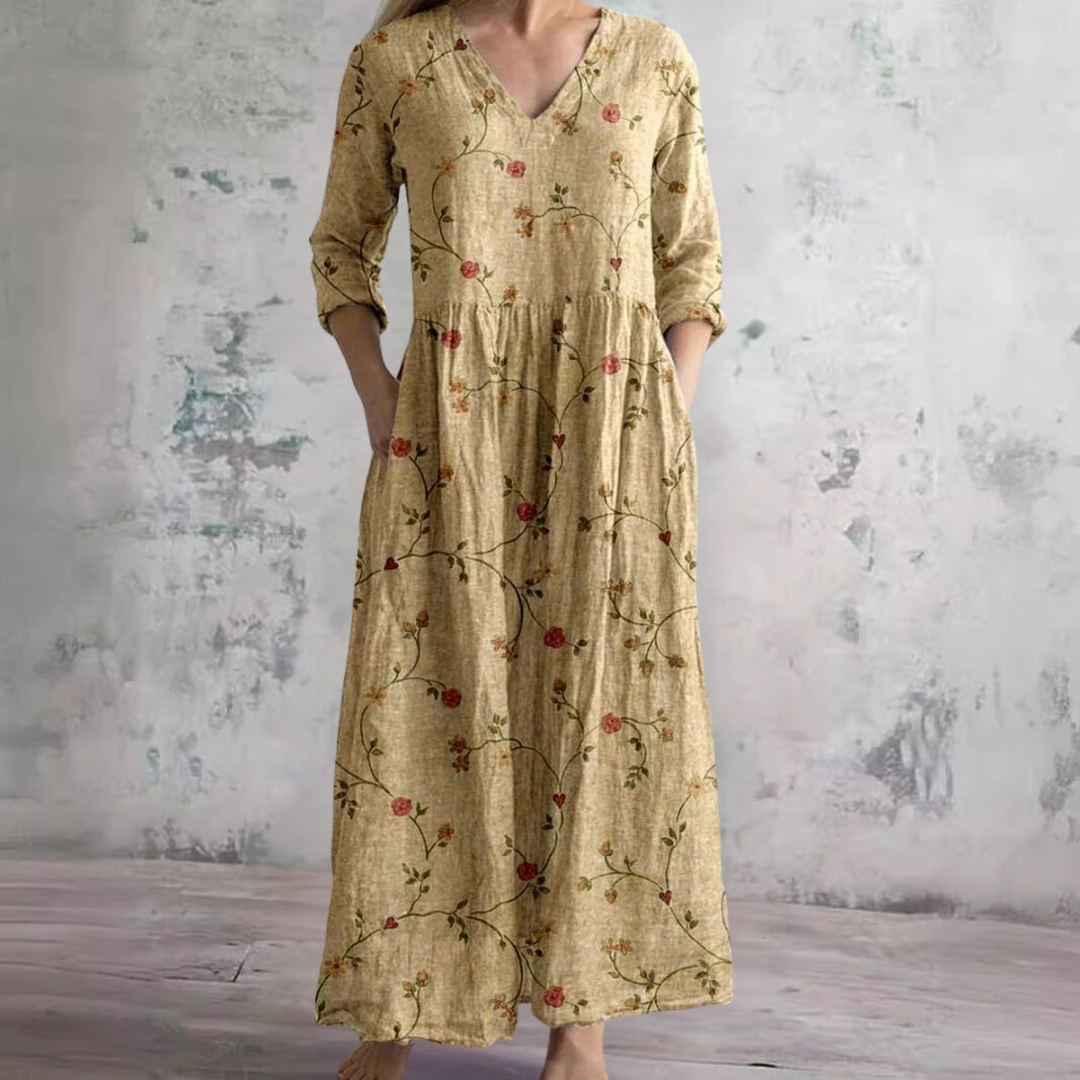 JO | Timeless floral maxi dress