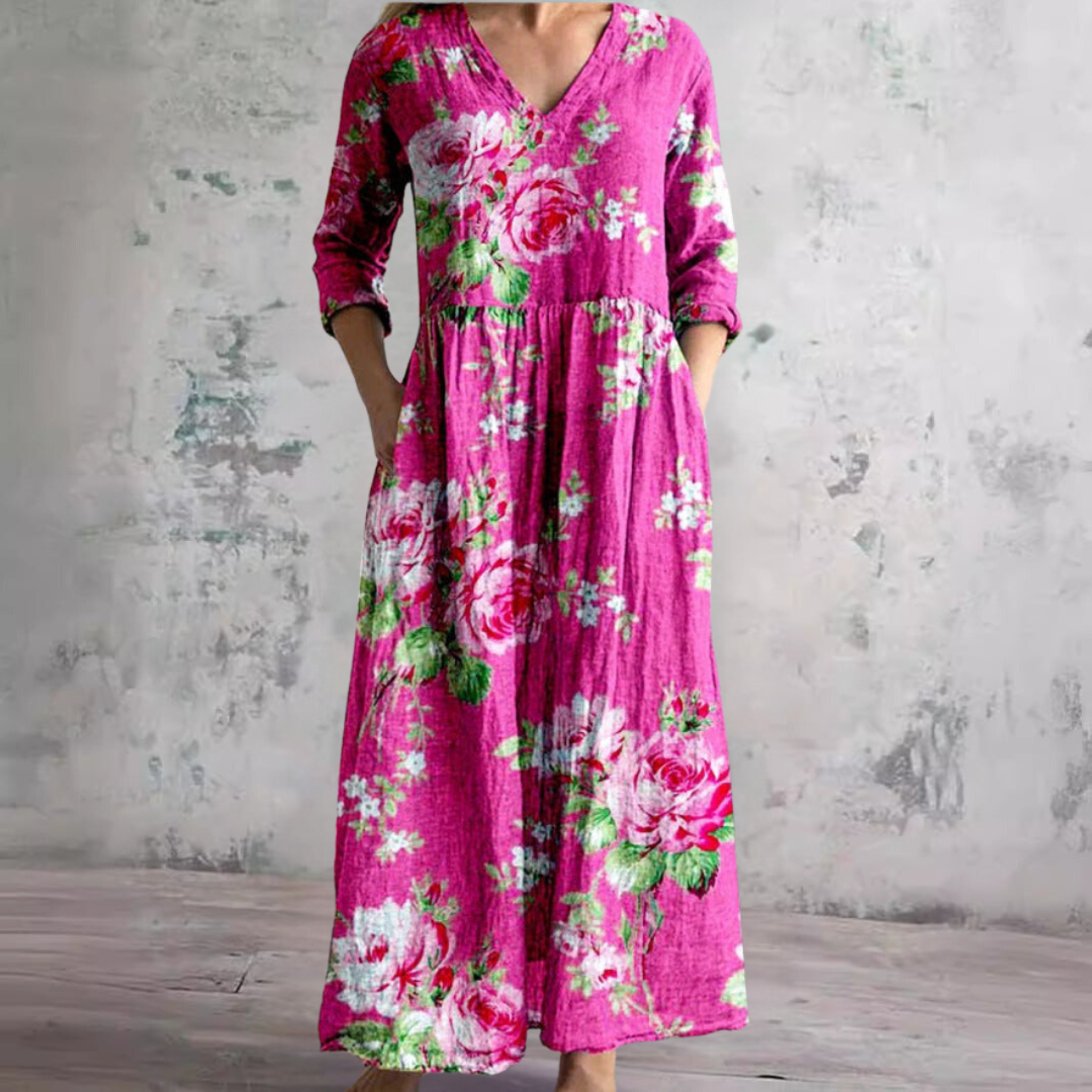 JO | Timeless floral maxi dress