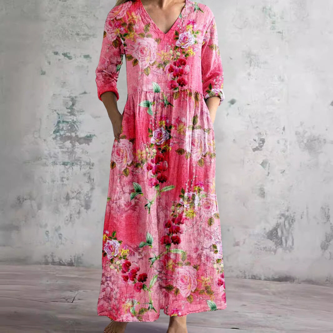 JO | Timeless floral maxi dress