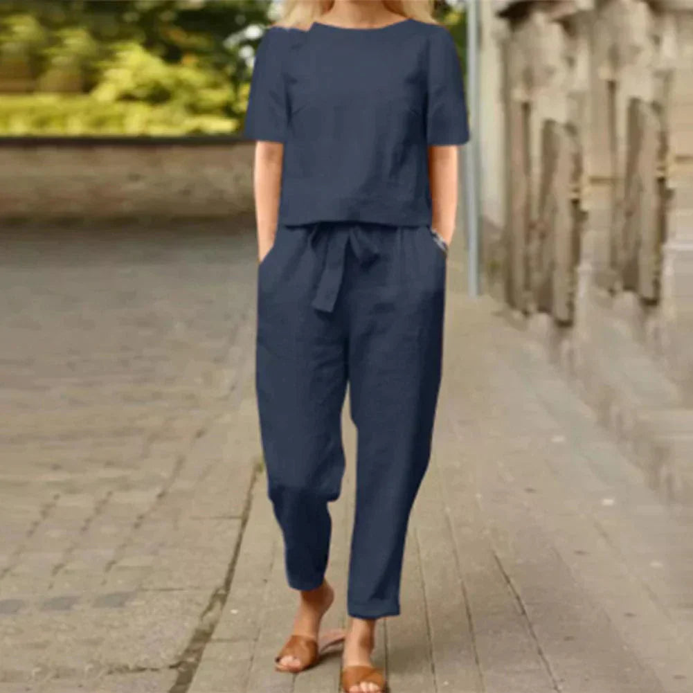 JO | Elegant, colourful 2-piece summer set