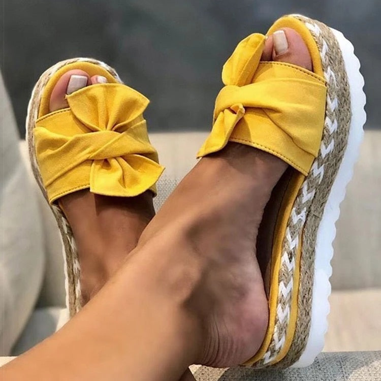 JO | | Trendy summer sandals with bow