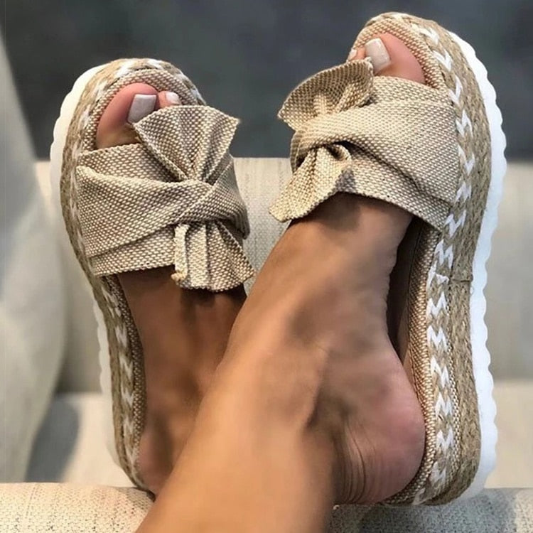 JO | | Trendy summer sandals with bow
