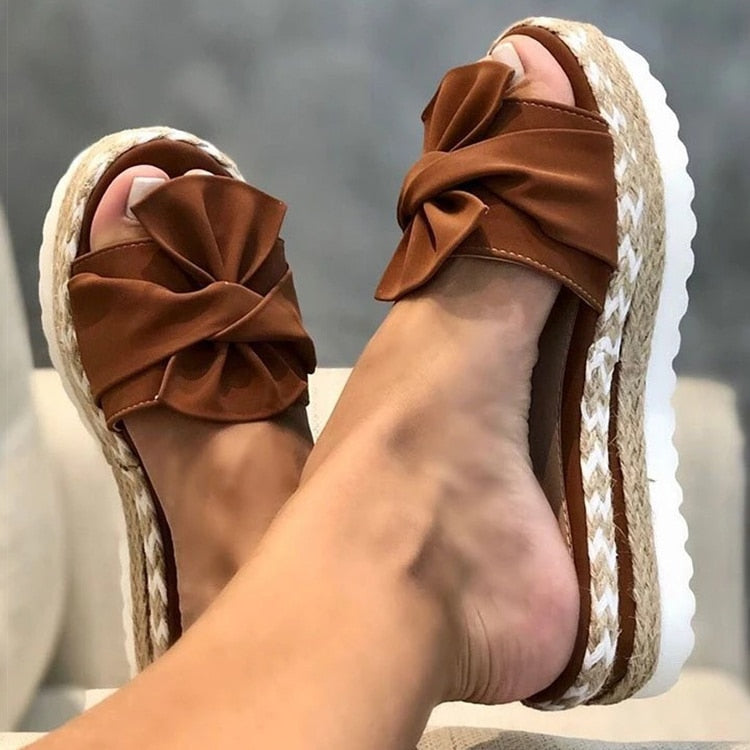JO | | Trendy summer sandals with bow