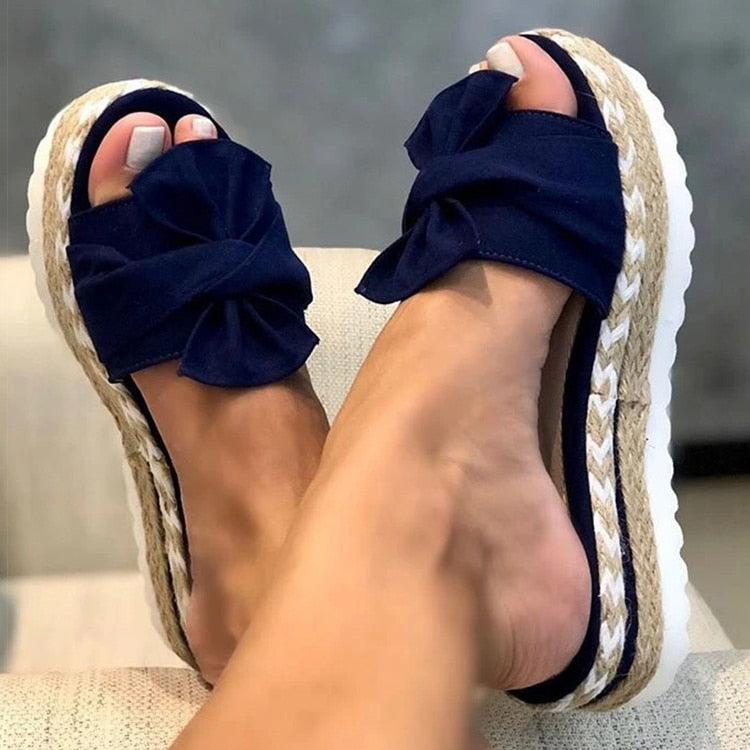 JO | | Trendy summer sandals with bow