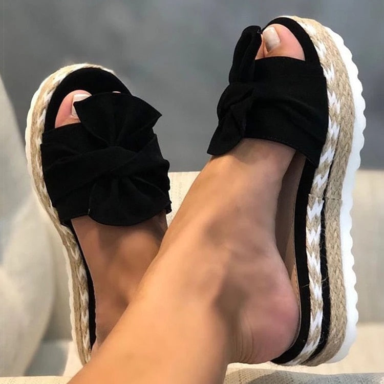 JO | | Trendy summer sandals with bow