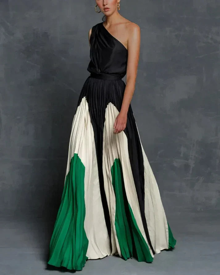 JO | Glamorous maxi dresses with one shoulder