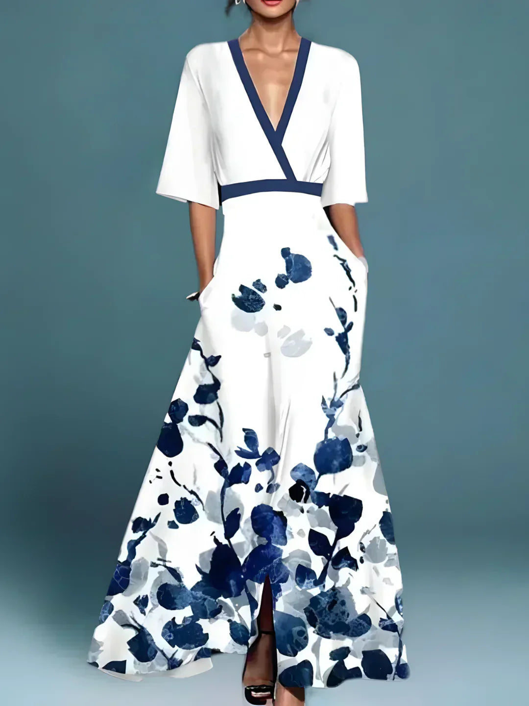 JO | Elegant floral dress for the wallet