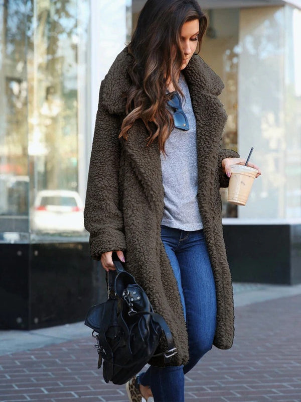 JO | Fashionable long-sleeved coat