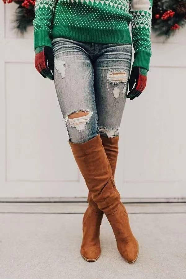 JO ®| Thigh-high boots