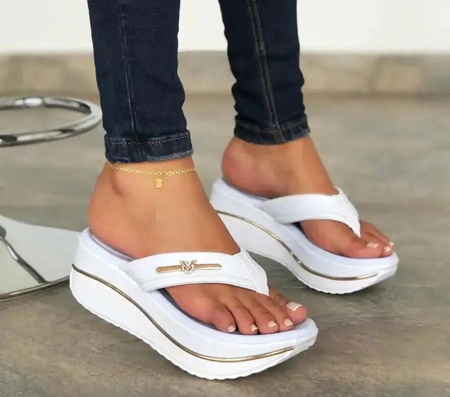 JO | | Elegant sandals with wedge heel for women